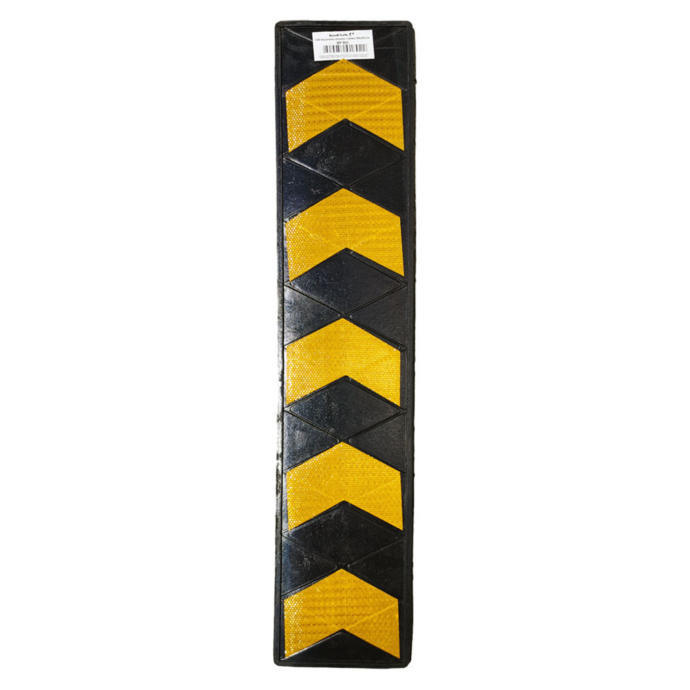 Reflective wall arrow, rubber, 100/20/1 cm ASED